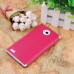 Cubot Zorro 001 - PU Leather Flip Window View Stand Protective Phone Cover Case - Rose